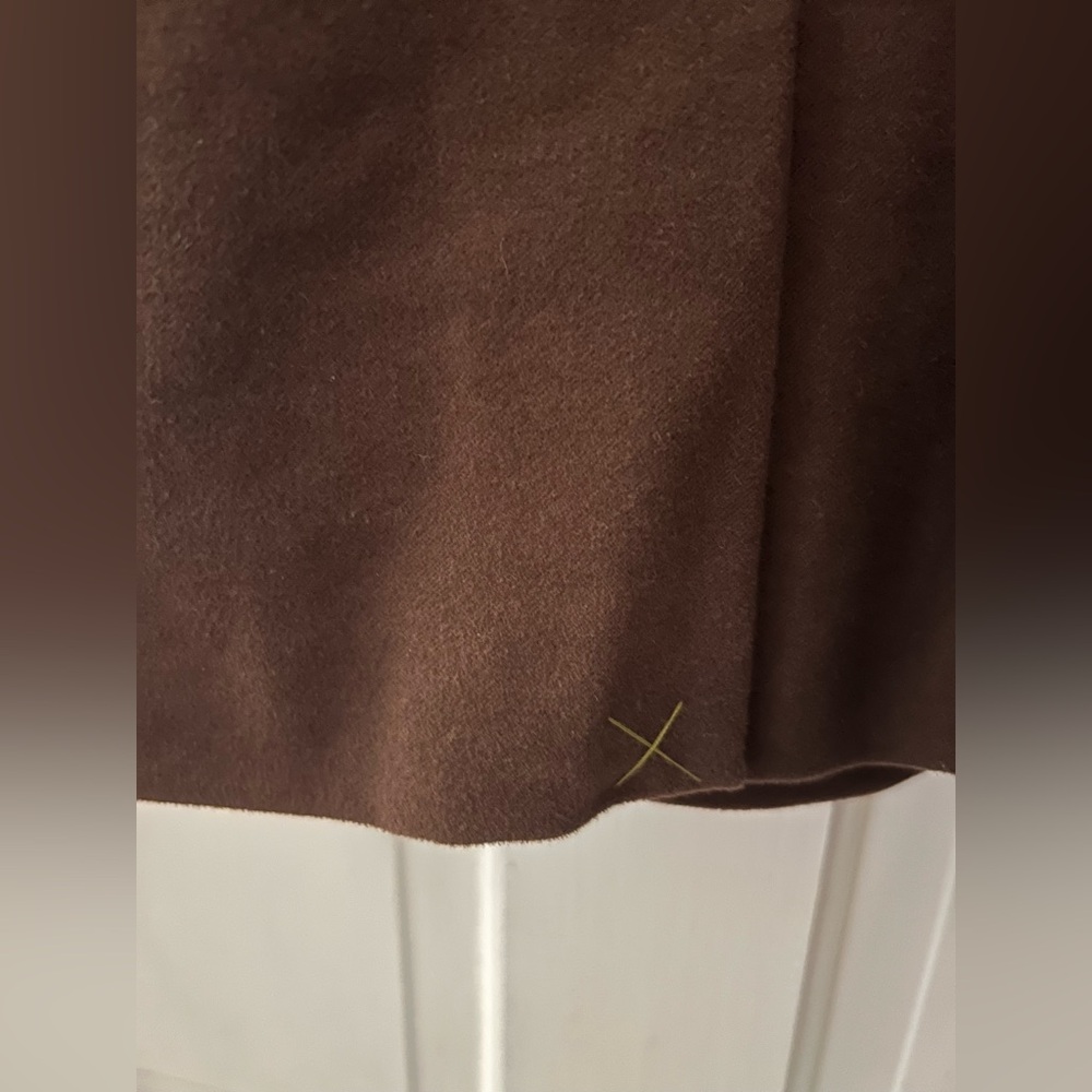 British Boden Faux Suede Rich Brown Blazer Autumn Jacket UK 18 US 14 Excellent - Picture 4 of 7